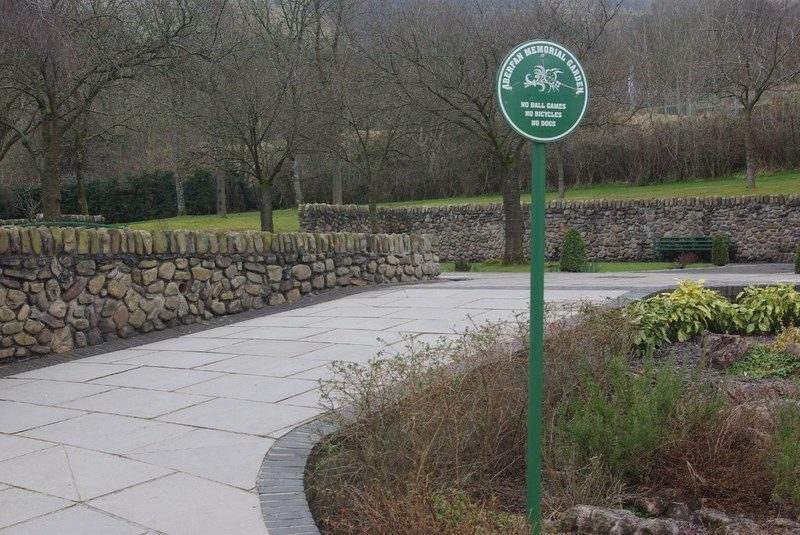 Aberfan Memorial Garden, built on the site of Pantglas Junior School (representative image).