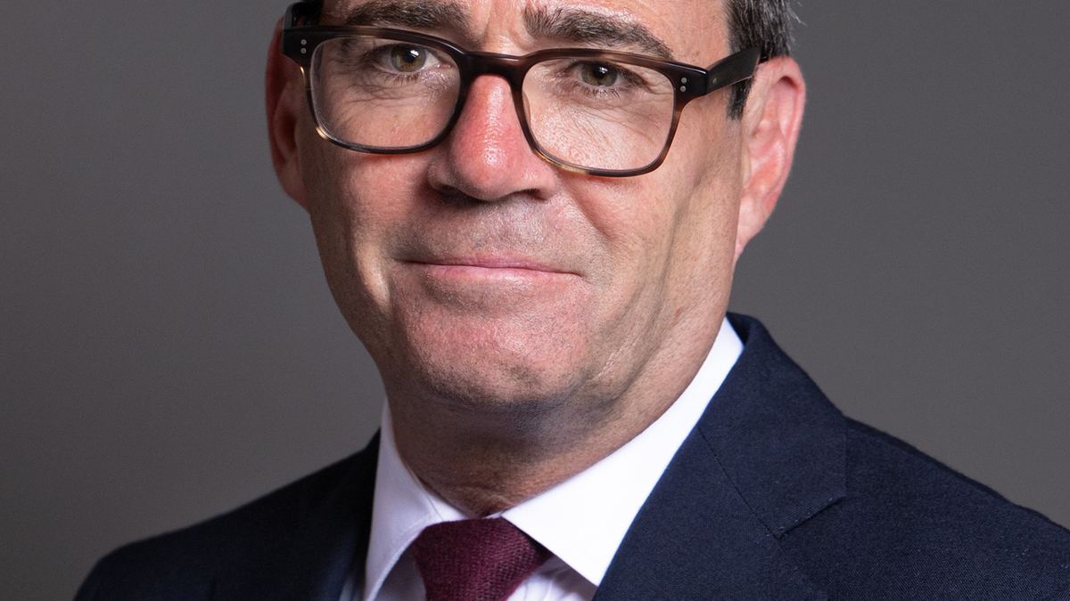 Official parliamentary portrait of Prime Minister Andy Burnham