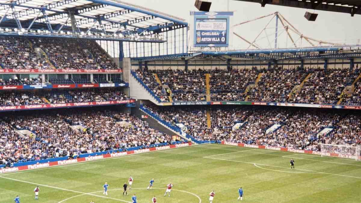 Stamford Bridge, packed for a match — file photo