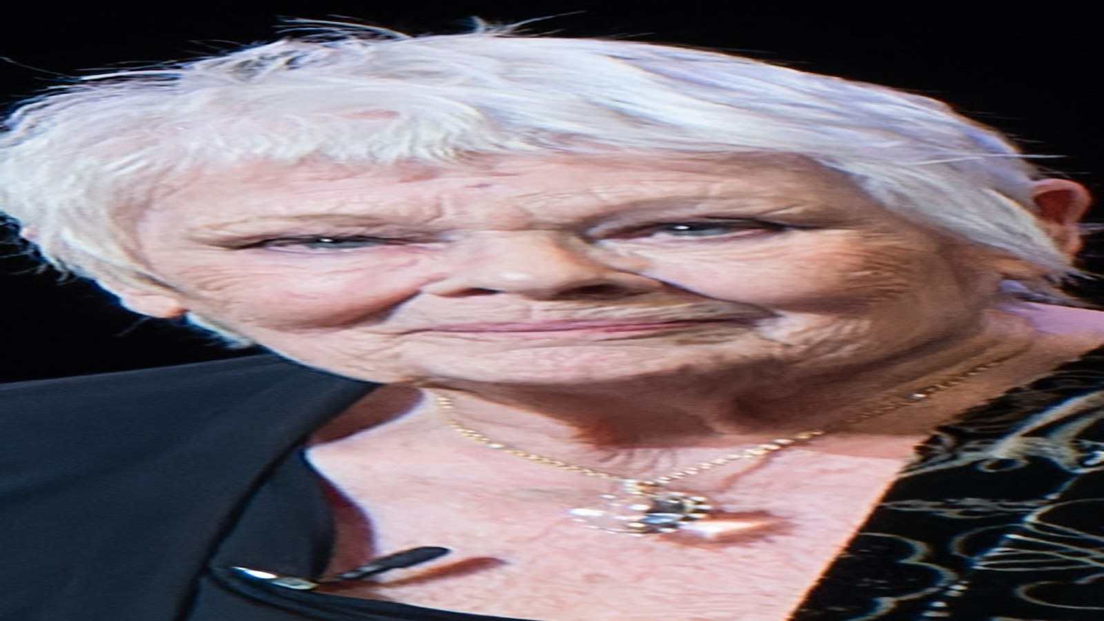 Dame Judi Dench in 2023.