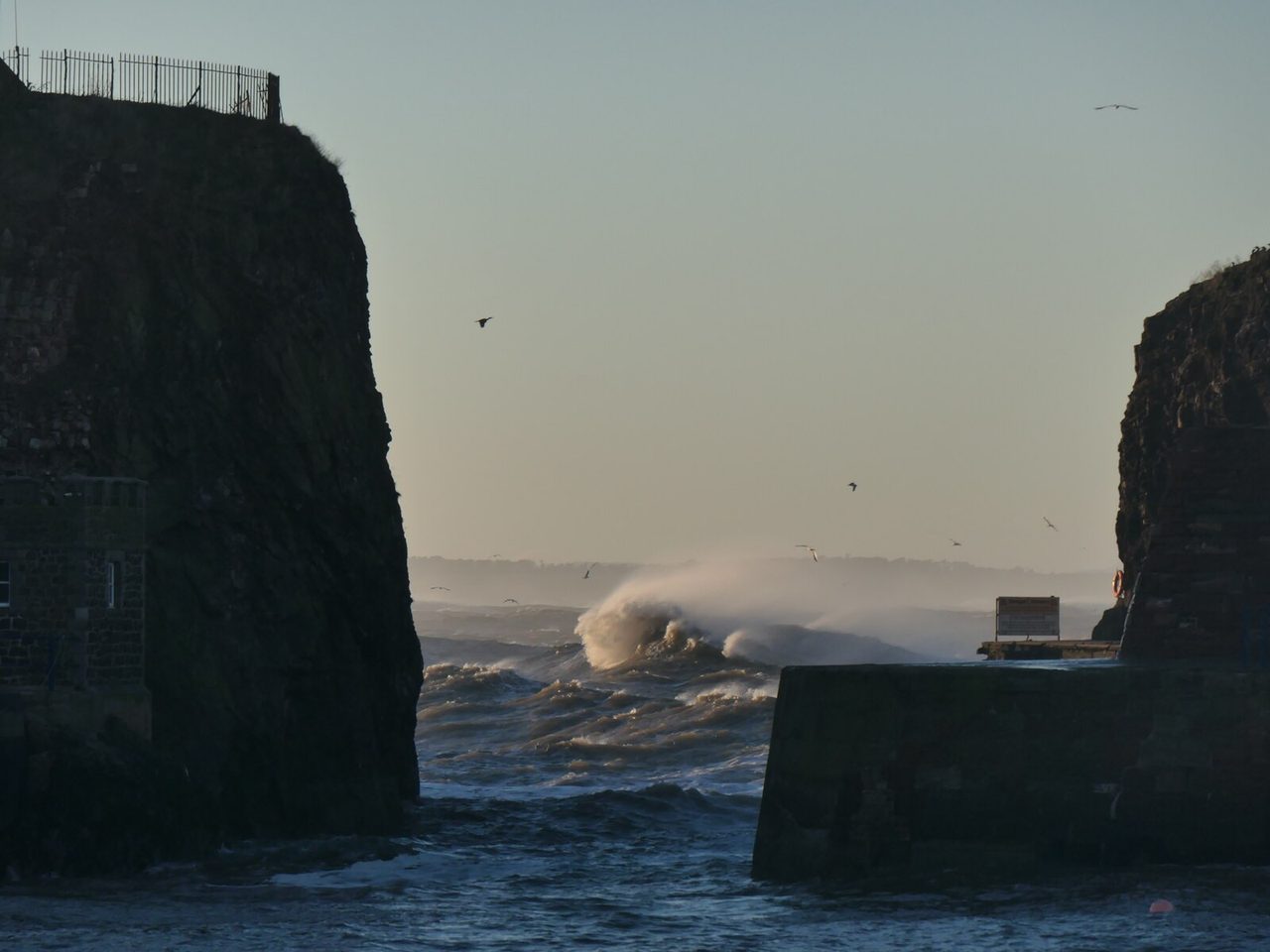 Storm Boelo at Its Peak: Lifeboat Crew Launched Into Force 12 Winds as Sunday Rail Lines Close
